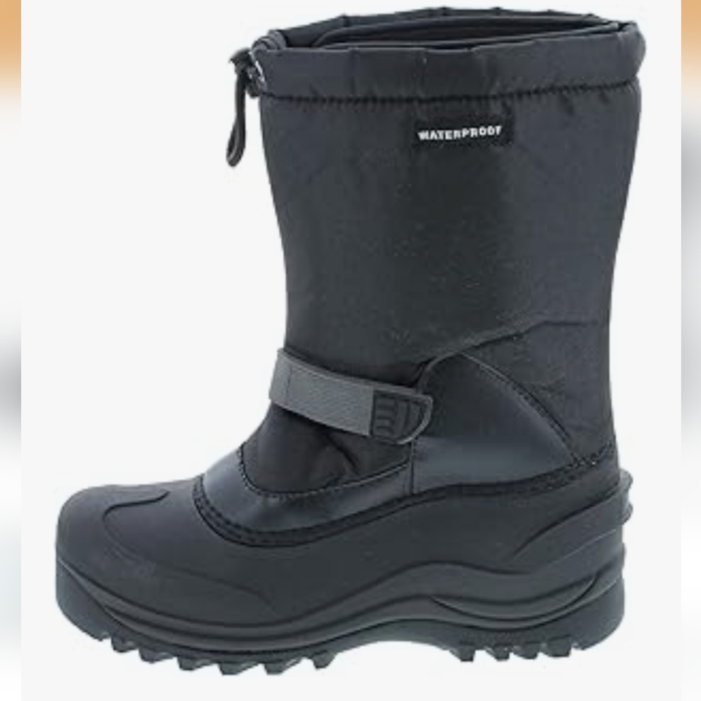 SC Outdoor Men's Waterproof Insulated Snow Boot with Adjustable Toggle Men's 8